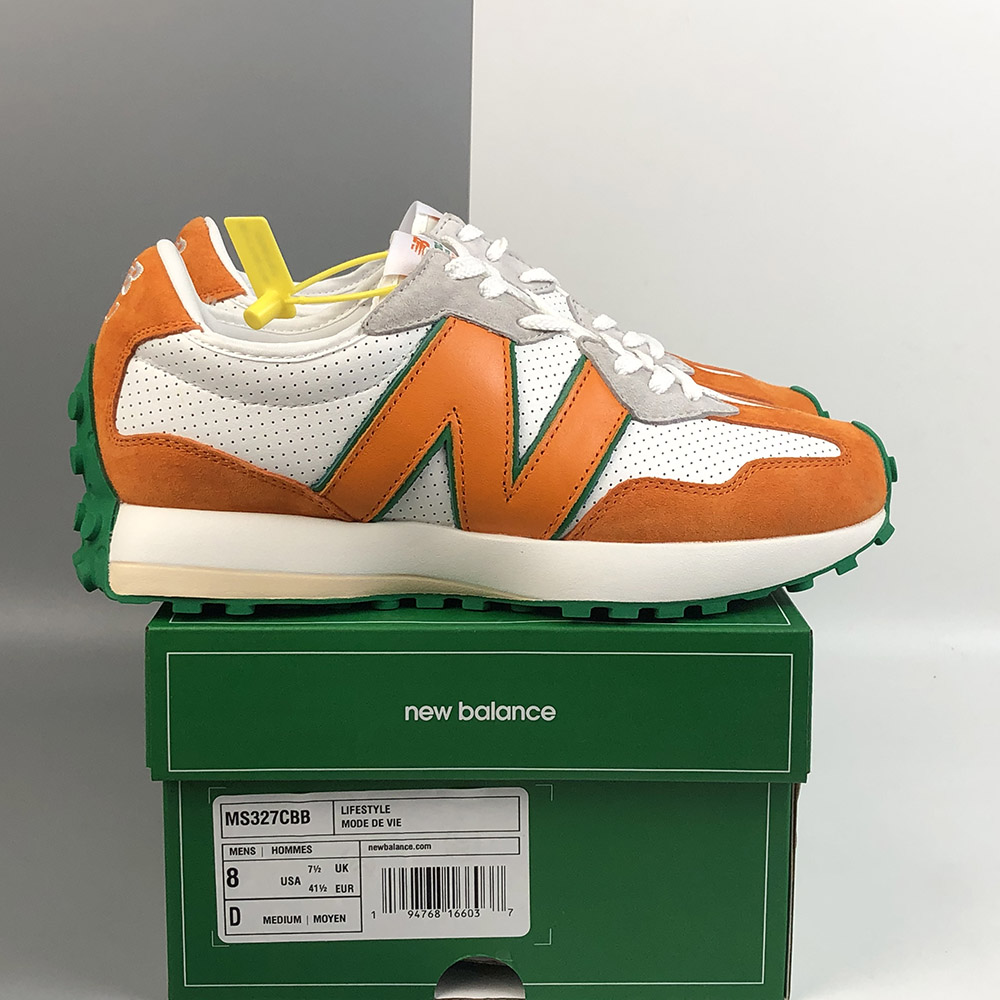 new balance orange tennis shoes