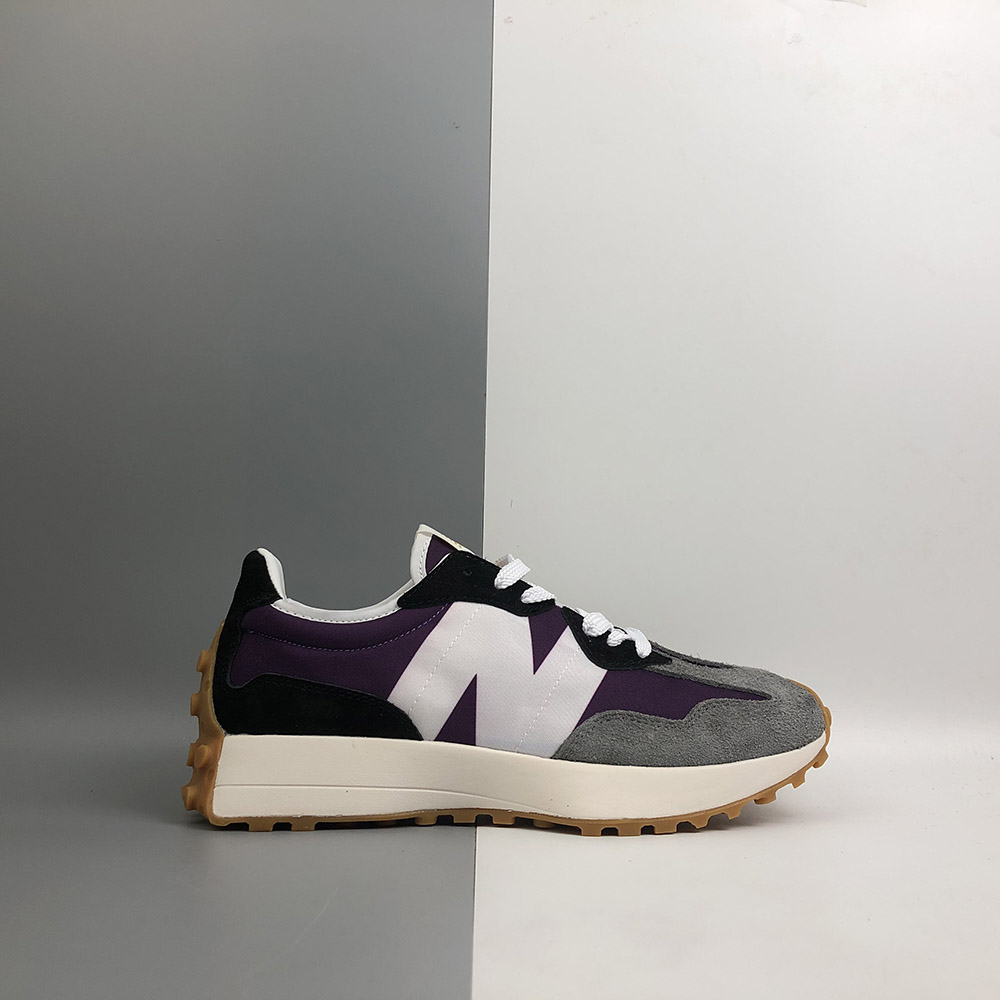 new balance purple and black