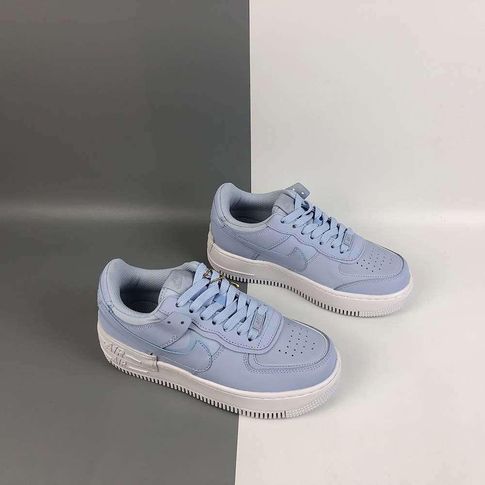 af1 blue and white