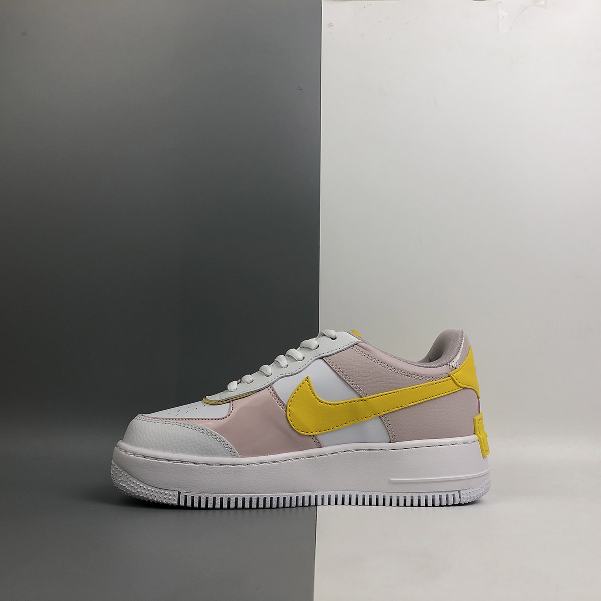 nike air force 1 white and yellow