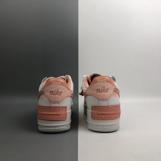 nike af1 shadow white pink