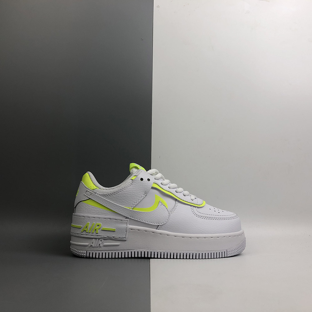 nike air force 1 shadow neon sneaker