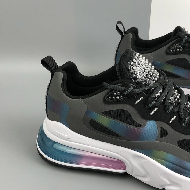 air max 270 react all black
