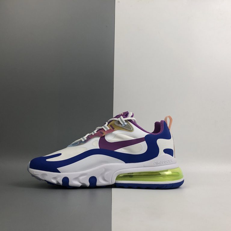 Nike Air Max 270 React Easter Hyper Blue Purple For Sale â The Sole Line