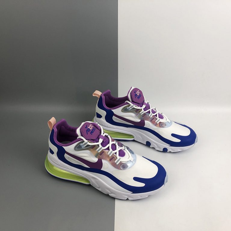Nike Air Max 270 React Easter Hyper Blue Purple For Sale â The Sole Line