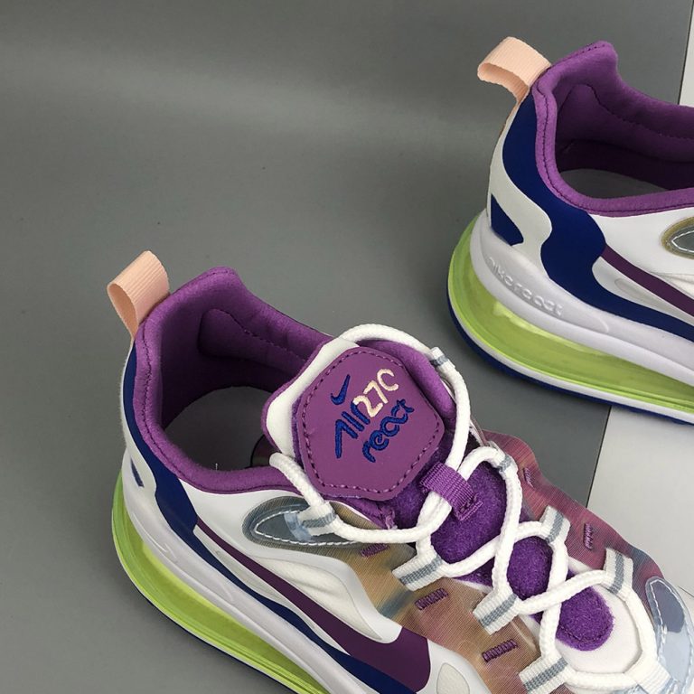 Nike Air Max 270 React Easter Hyper Blue Purple For Sale â The Sole Line