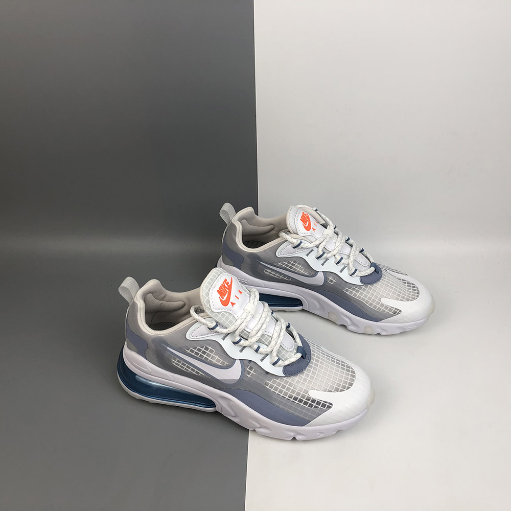 Nike Air Max 270 React Se White Pure Platinum Indigo Fog For Sale The Sole Line