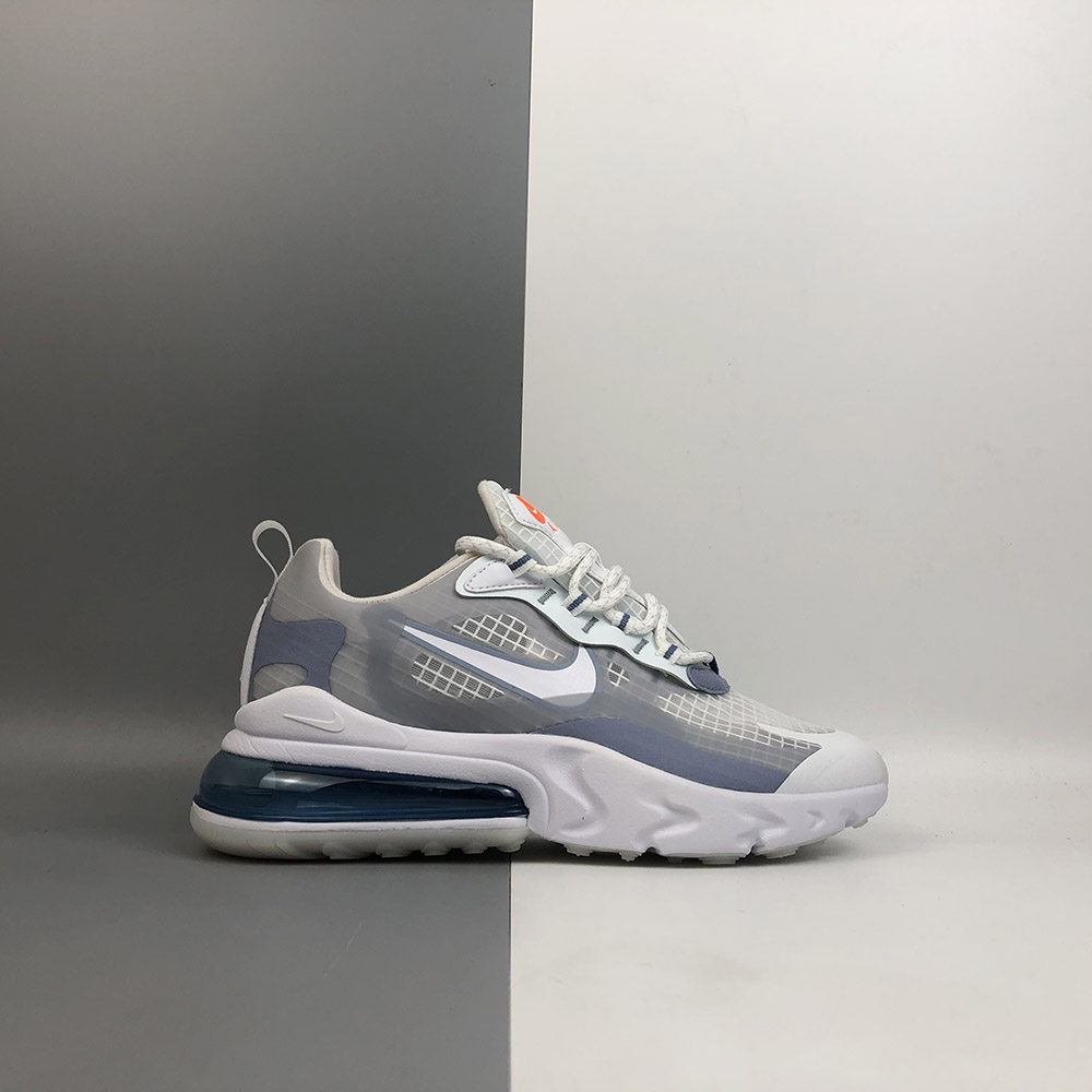 air max 270 react white pure platinum