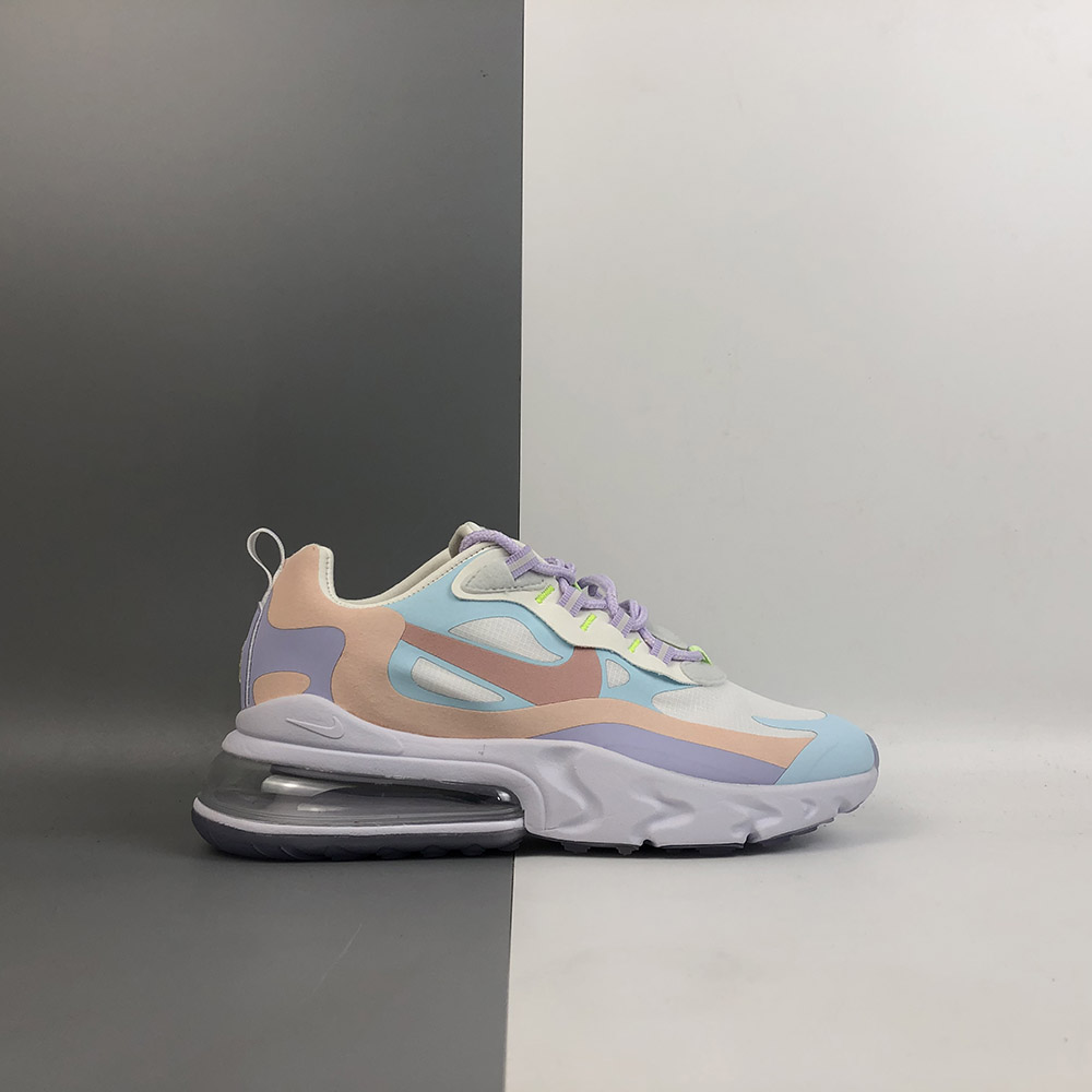 womens air max 270 react sail coral stardust