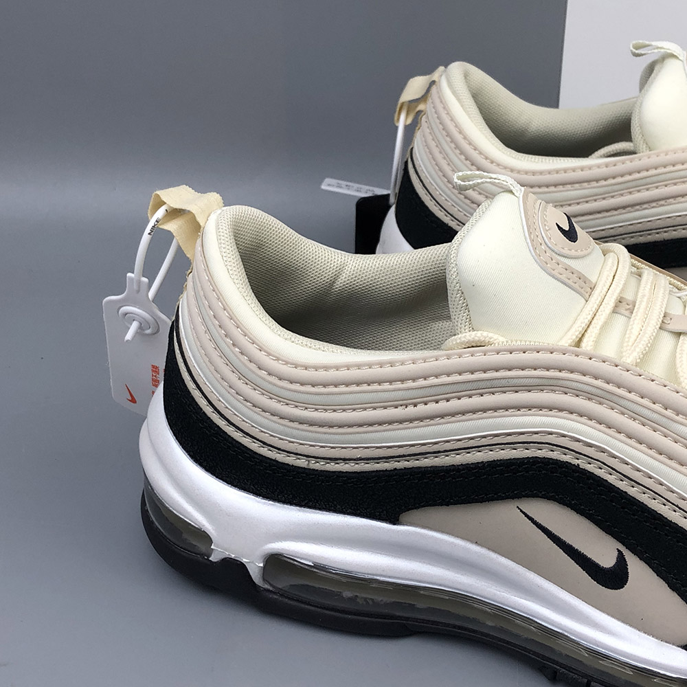 nike air max 97 cream and black