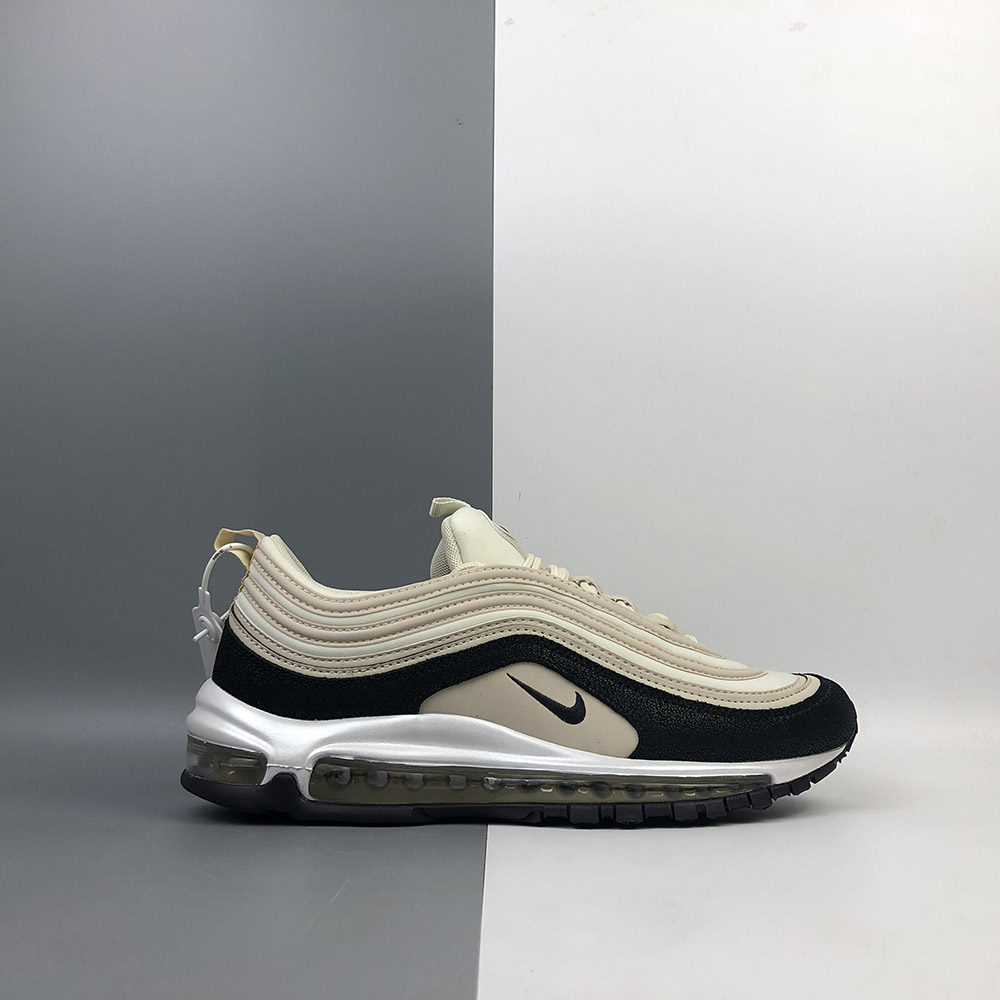 air max 97 cream and black