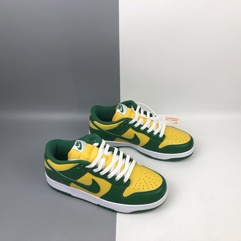Nike Dunk Low SP “Brazil” Varsity Maize/Pine Green-White For Sale – The ...