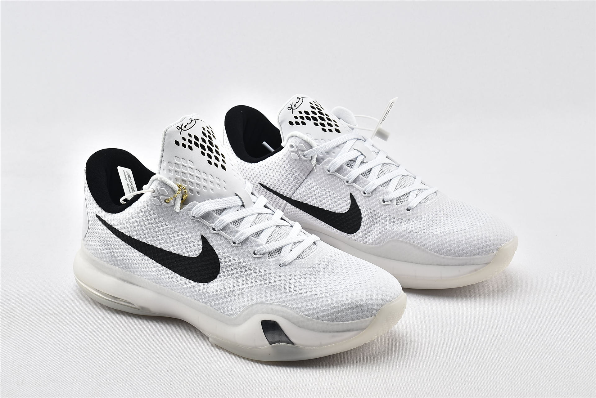 kobe 10 low white