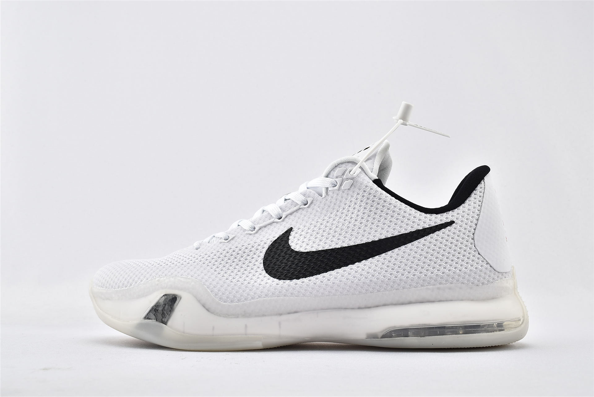 Nike Kobe 10 White/Black-Metallic Gold 