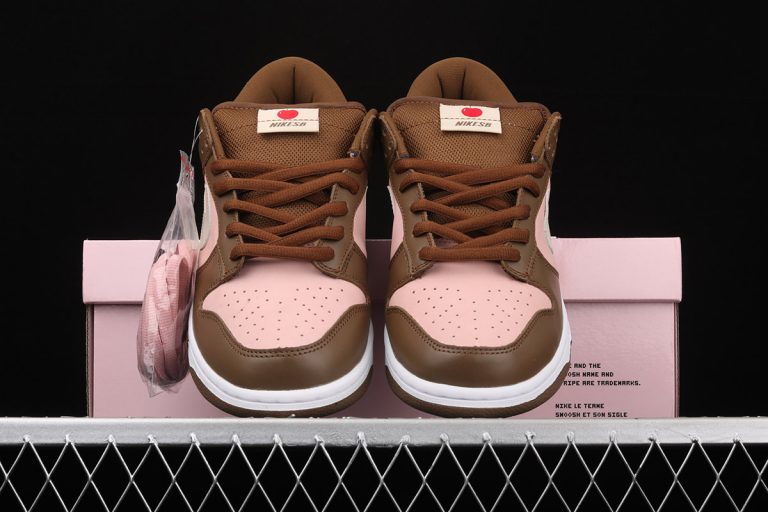 Stussy x Nike Dunk Low Pro SB âCherryâ Dark Khaki/Shy Pink-Vanilla For Sale â The Sole Line
