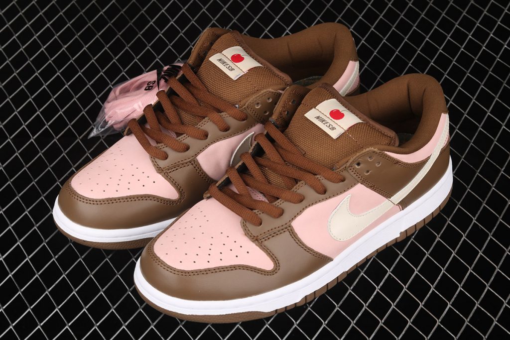 Stussy x Nike Dunk Low Pro SB âCherryâ Dark Khaki/Shy Pink-Vanilla For Sale â The Sole Line