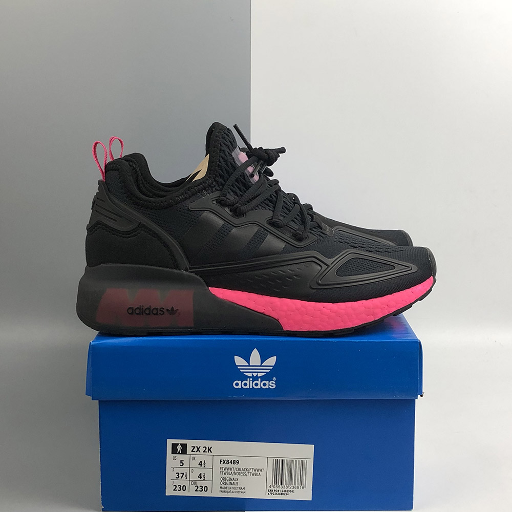 adidas zx 2k boost black pink