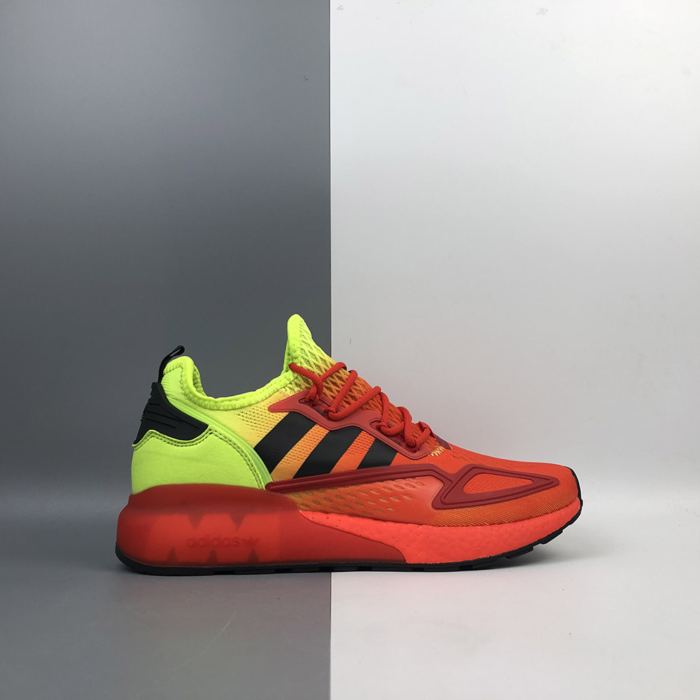 adidas ZX 2K Boost Shoes Solar Yellow 