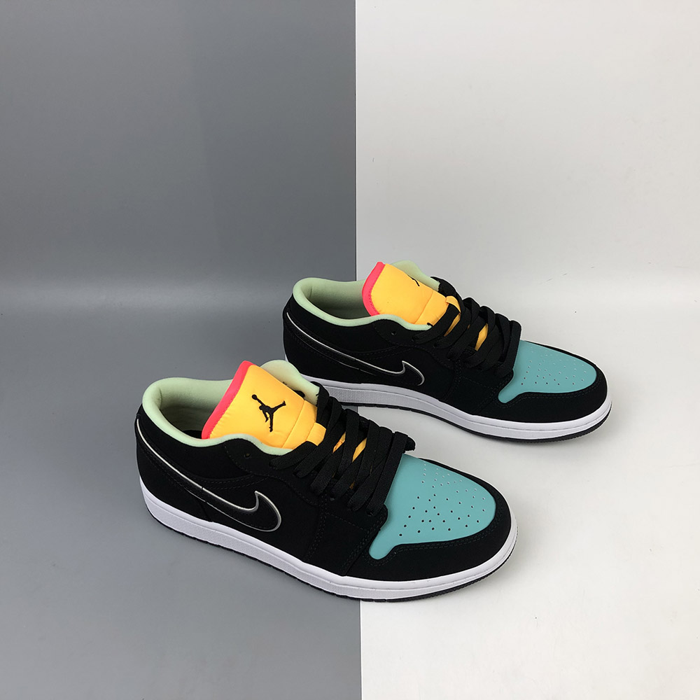 jordan 1 low se black aurora