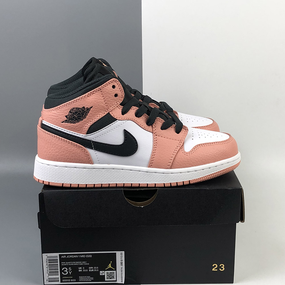 womens jordan 1 pink quartz