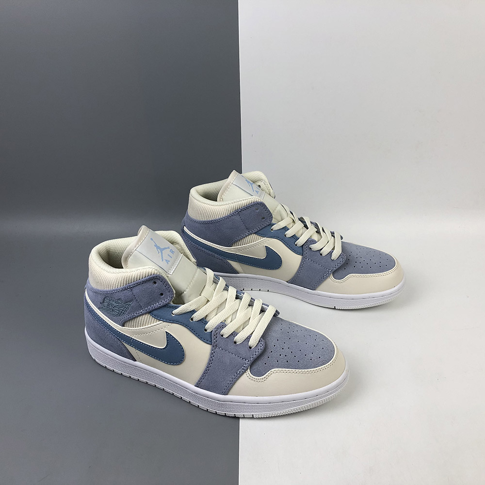 air jordan 1 mid mix materials