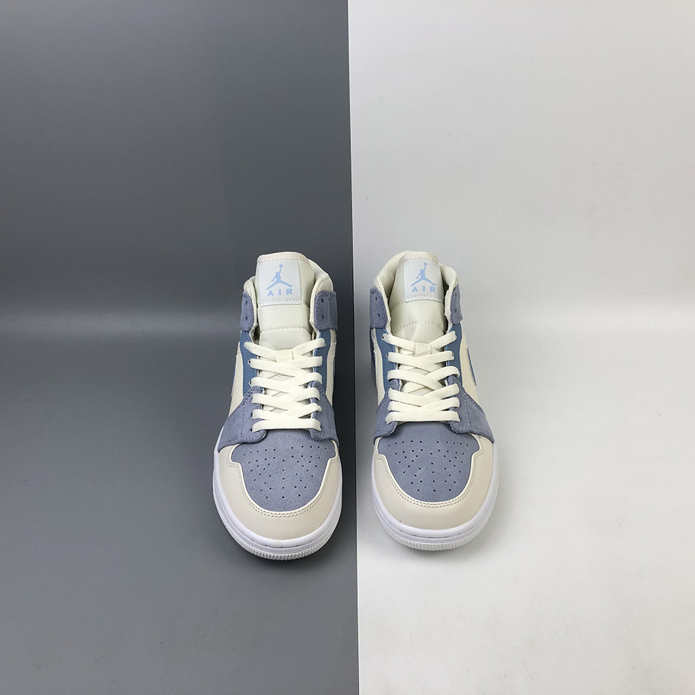 air jordan 1 mid mix materials