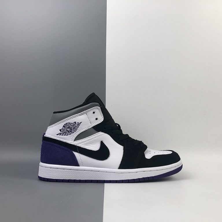 restocks jordan 1 mid purple