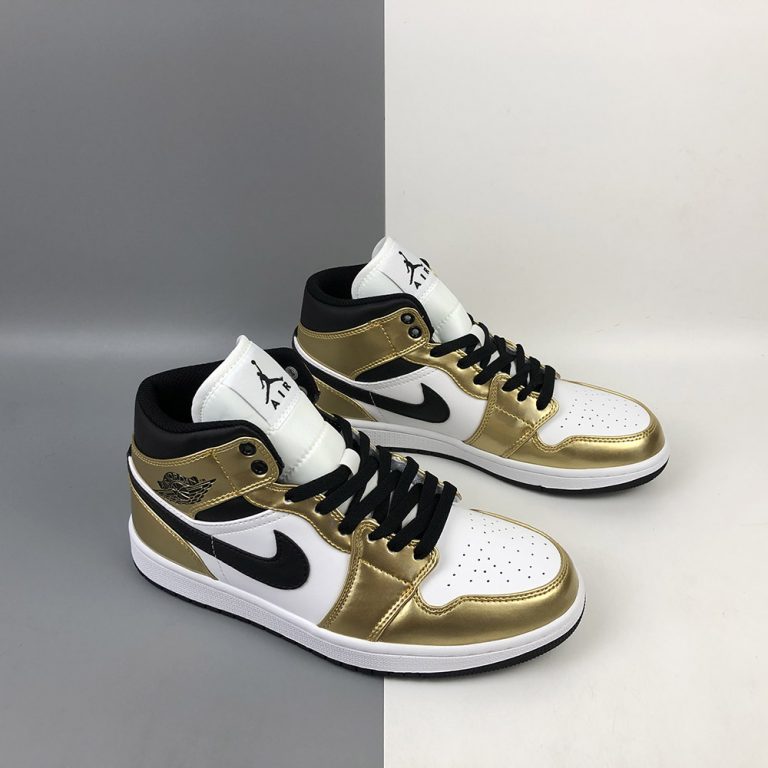 Air Jordan 1 Mid SE âMetallic Goldâ For Sale â The Sole Line