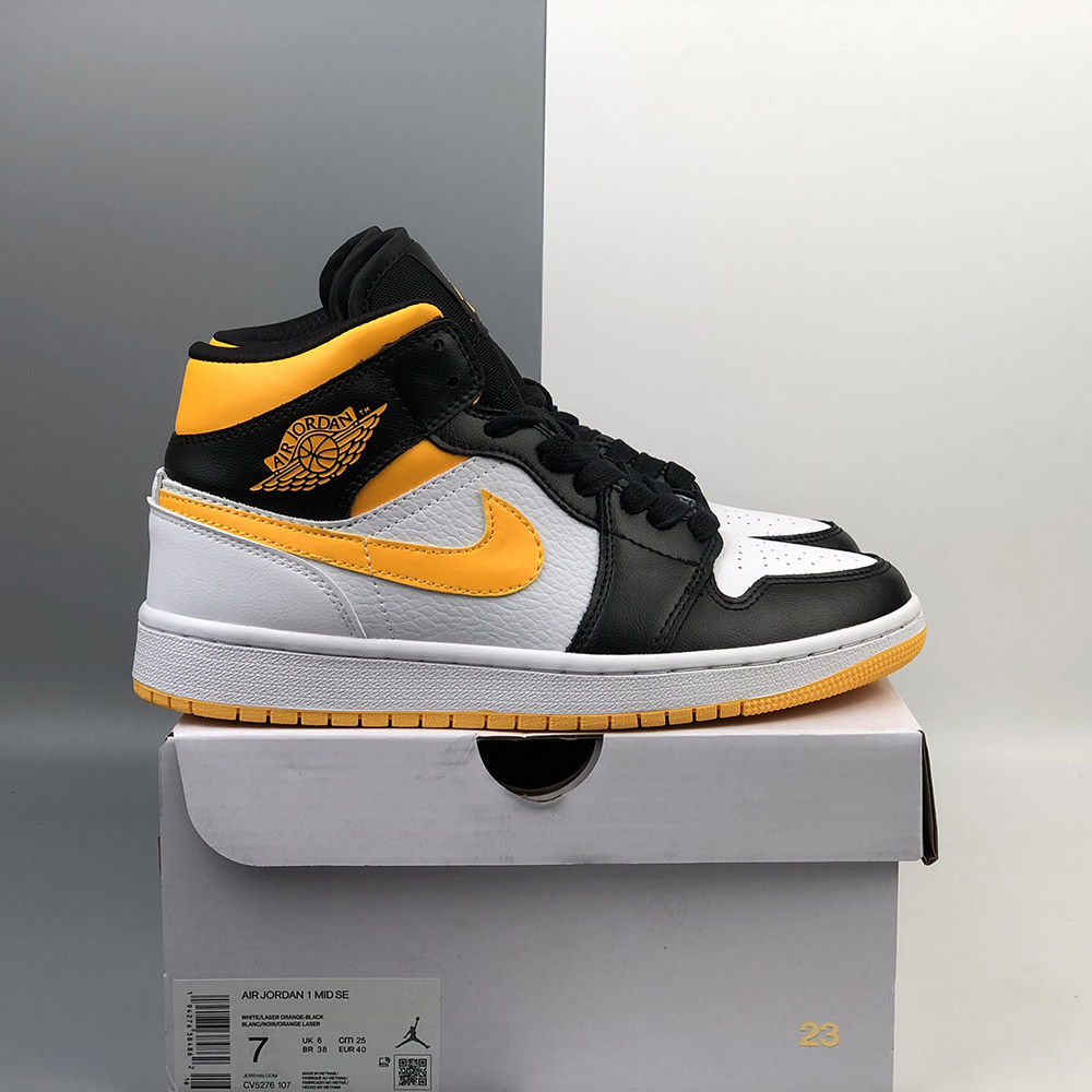 jordan orange and black