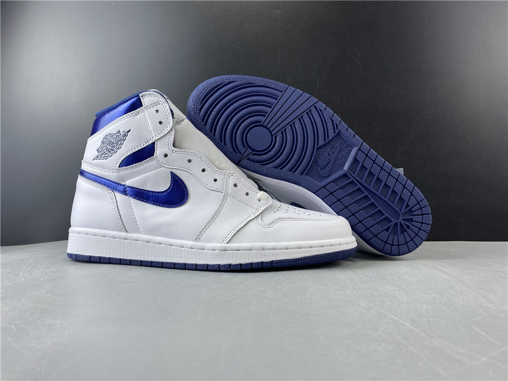 nike air jordan 1 metallic navy