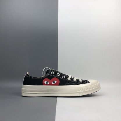 cdg low top black