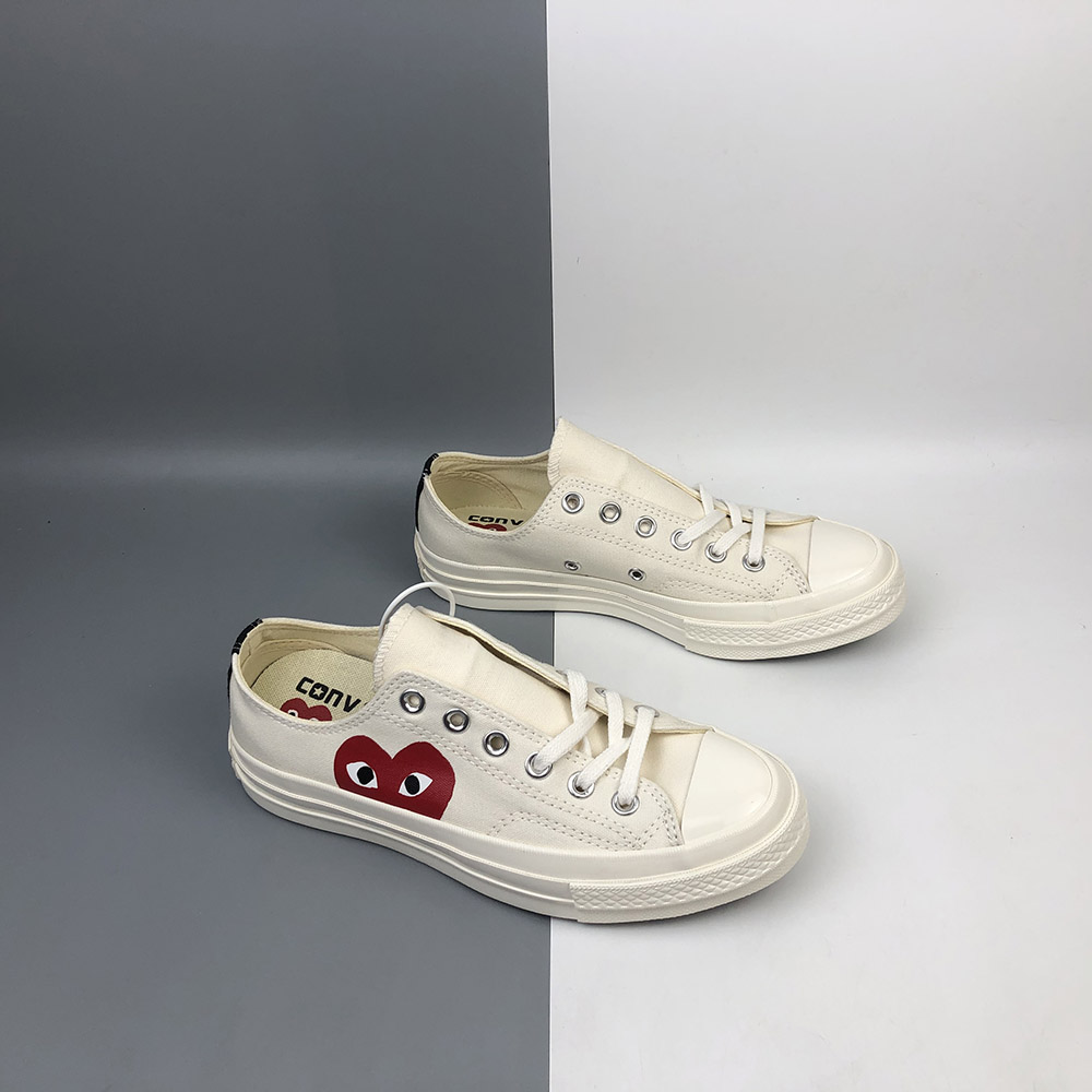 cdg converse milk