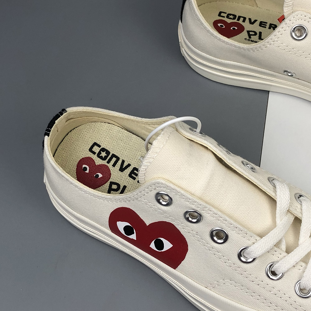 cdg converse milk