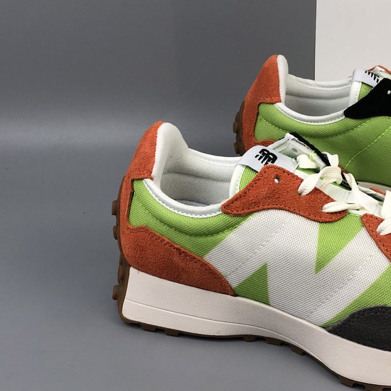 New Balance 327 Green Orange Gum For Sale â The Sole Line