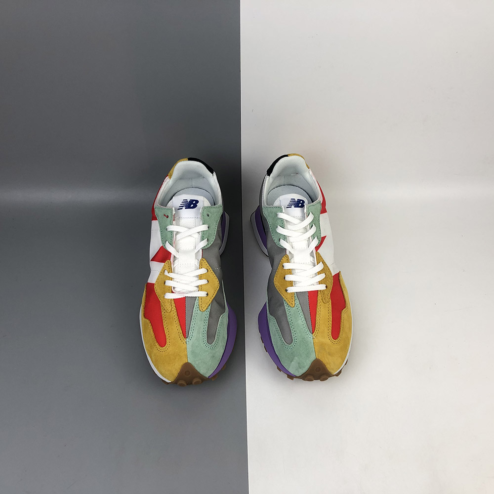 new balance 327 neon flame