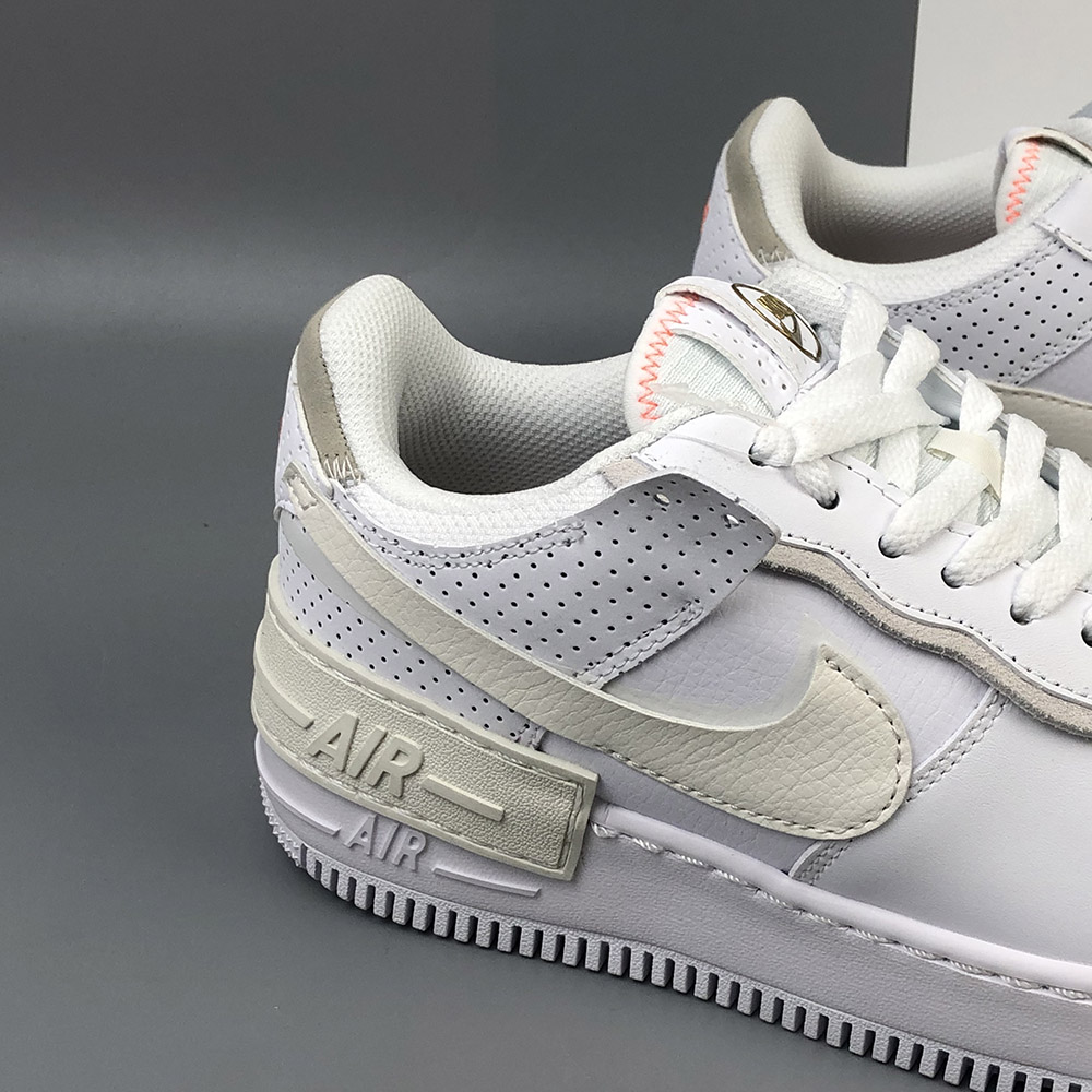 Nike Air Force 1 Shadow White/Atomic 