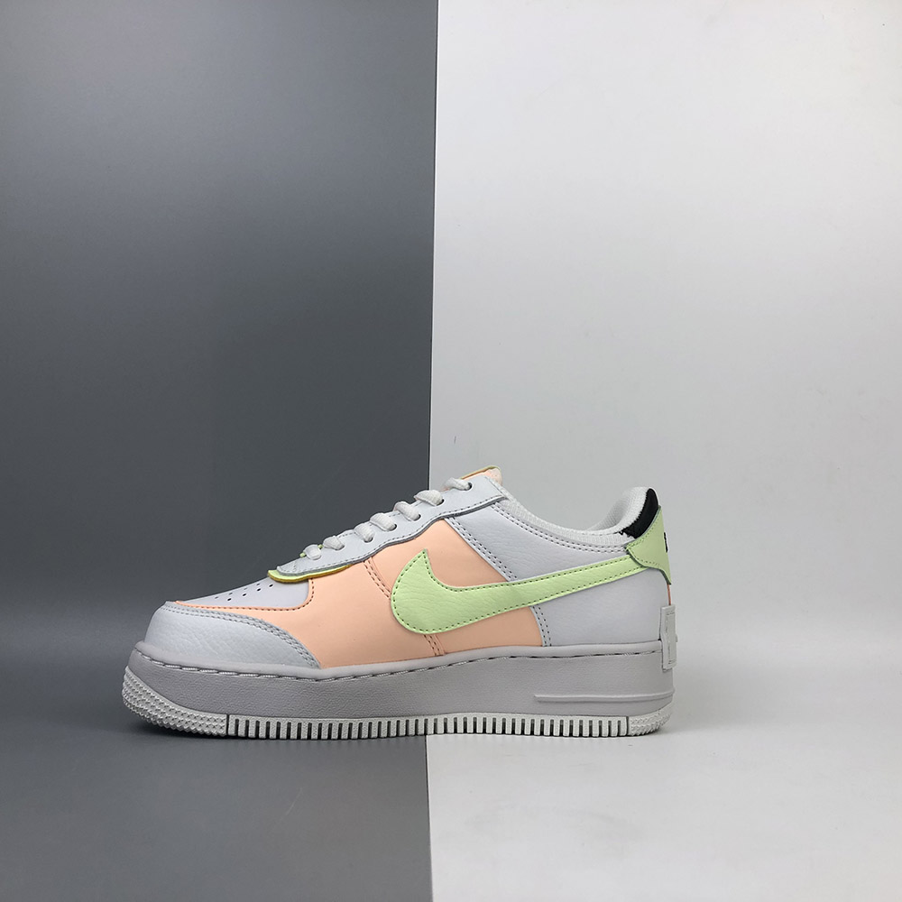 air force 1 shadow white barely