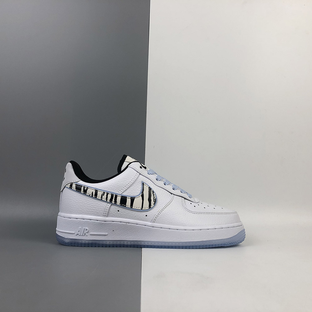 nike air force 1 white and black