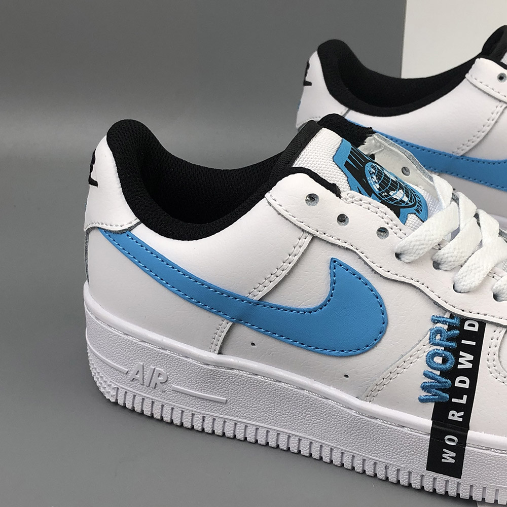 Nike Air Force 1 “Worldwide” White Blue For Sale The Sole Line