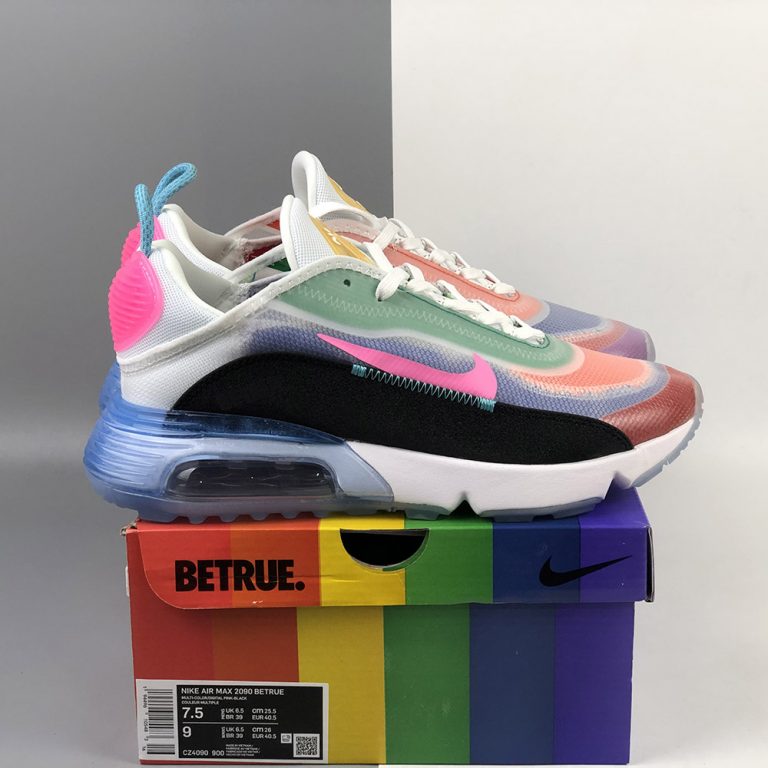 Nike Air Max 2090 âBe Trueâ Multi-Color/Black-White For Sale â The Sole Line