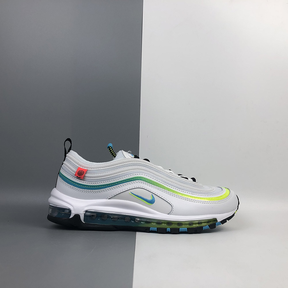 blue and black nike 97