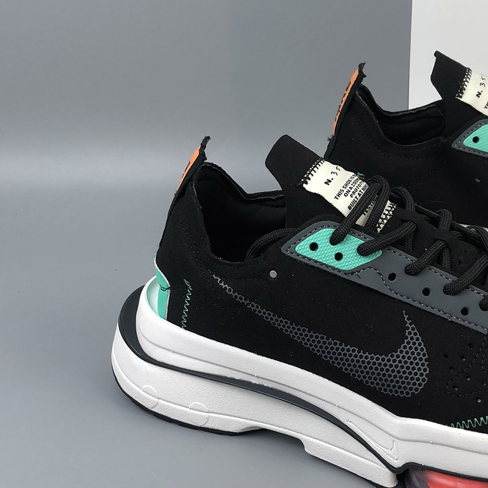 nike air zoom type black silver