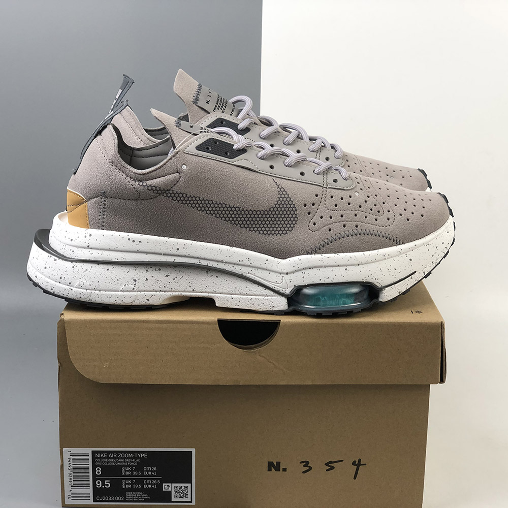 nike zoom type college grey