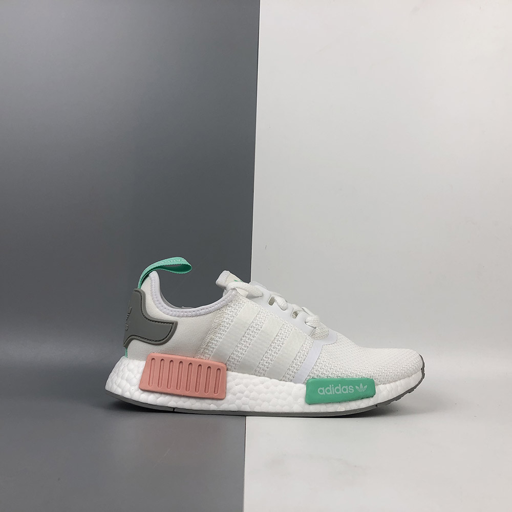 nmd r1 white and grey