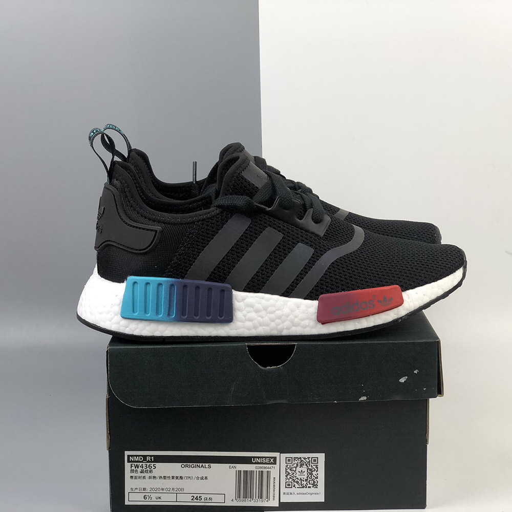 adidas NMD R1 Core Black/Boost Black For Sale – The Sole Line