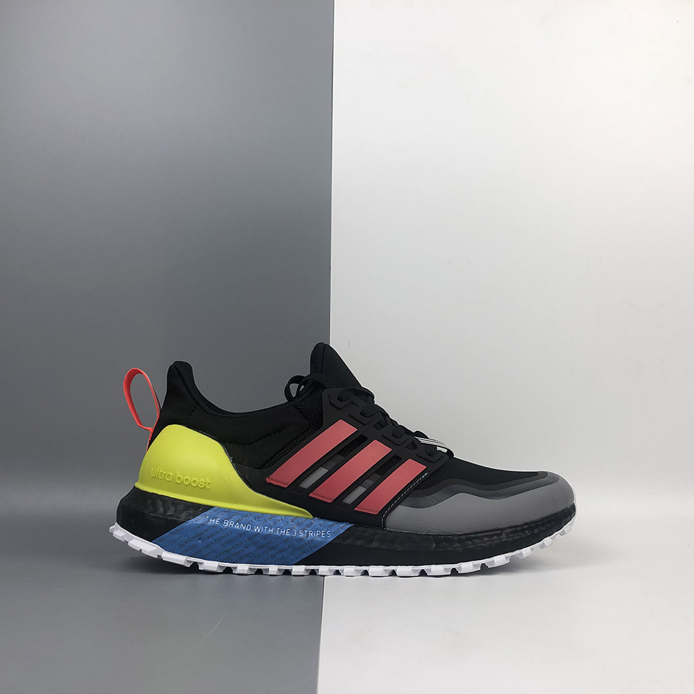 adidas Ultra Boost All Terrain Black/Shock Red-Shock Yellow For ...