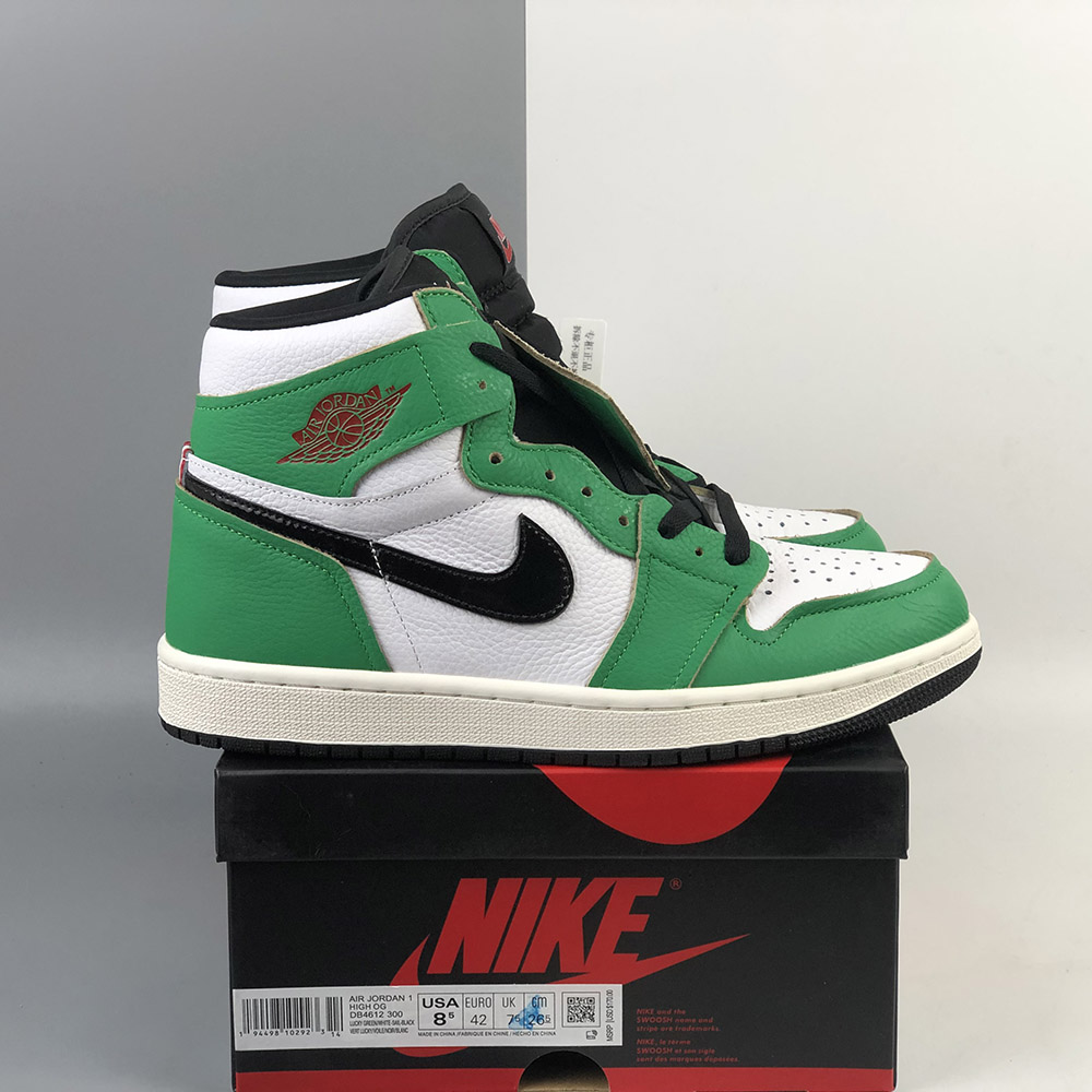 Air Jordan 1 High Og Lucky Green White Sail Black For Sale Fitforhealth