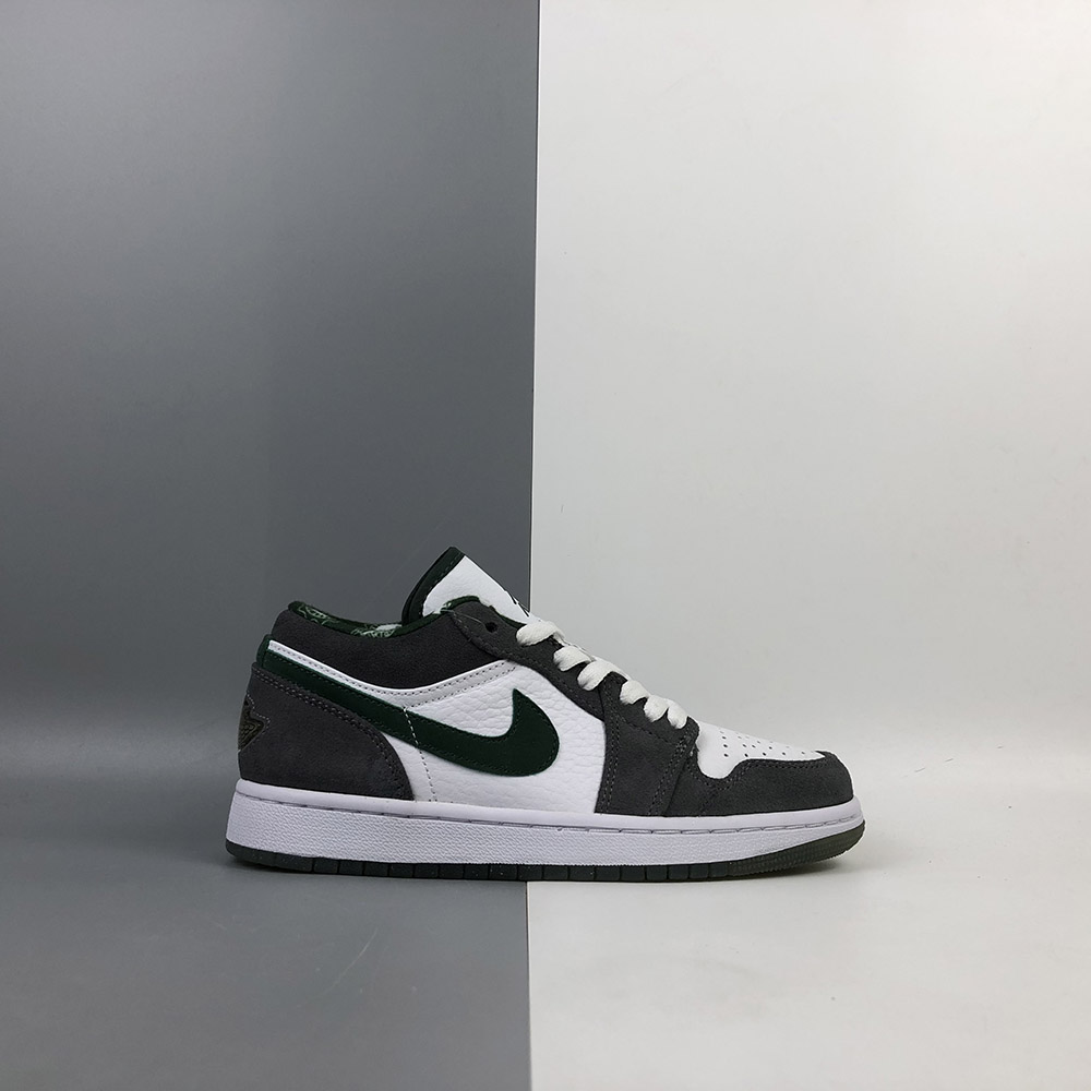 aj 1 low black and white