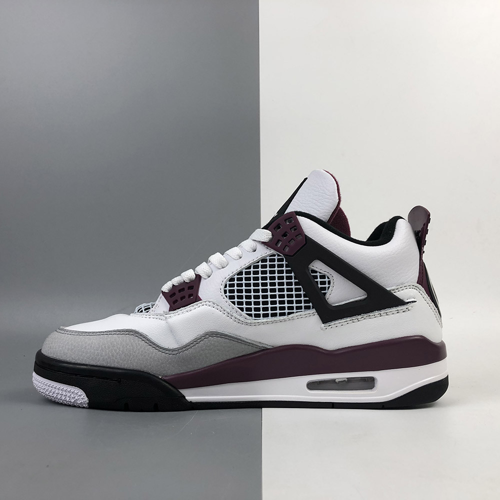 jordan 4 psg neutral grey bordeaux