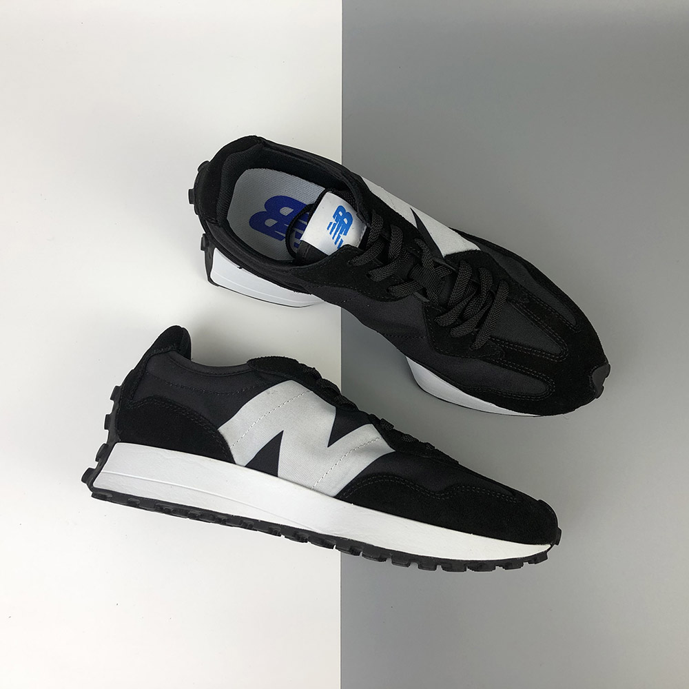 New Balance 327 Black White For Sale – The Sole Line